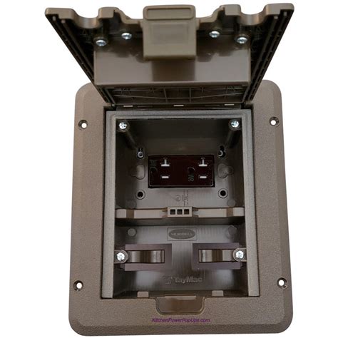 deck electrical outlet box|outdoor deck box kit.